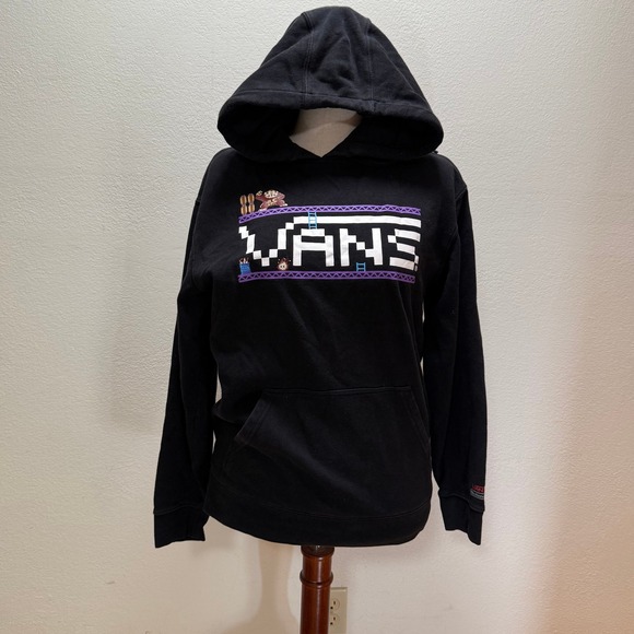 Vans x Nintendo Other - 🕹️ Vans x Nintendo Donkey Kong 8-Bit Retro Gamer Collab 2016 Hoodie Men M